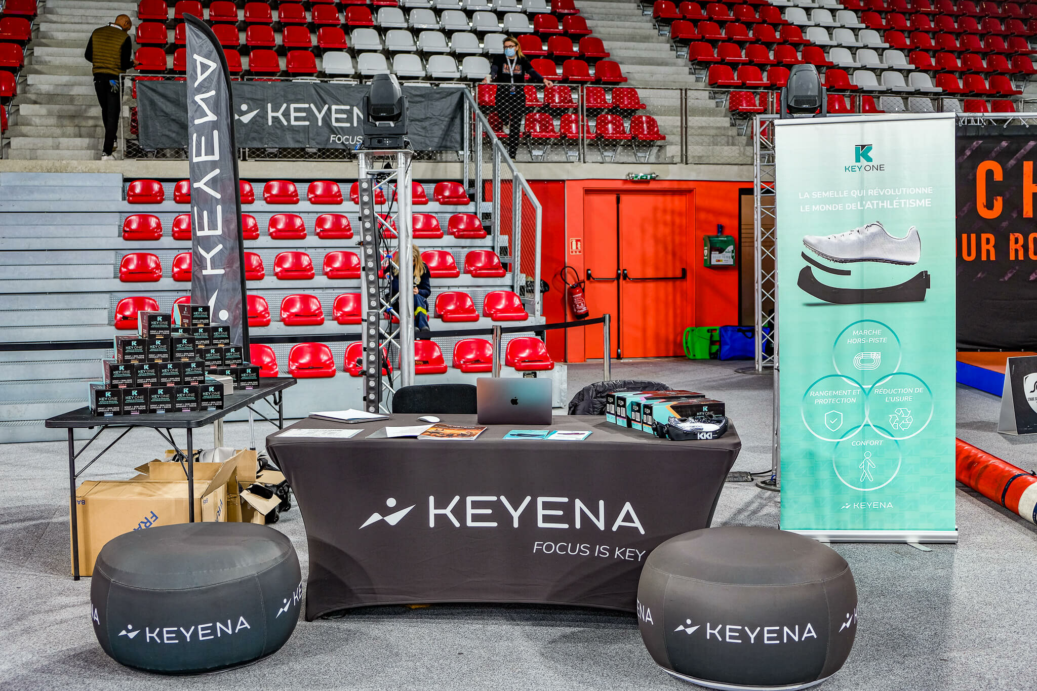 Stand Keyena au Perche Elite Tour de Rouen